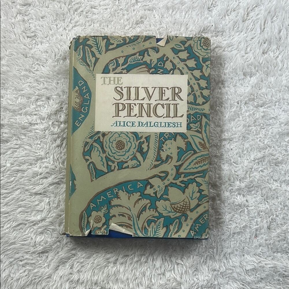 The Silver Pencil first edition 1944 Alice Dalgliesh HC w/dust jacket - Good